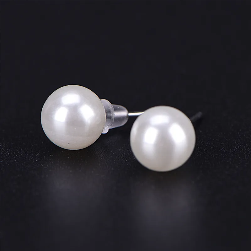 9 пар в упаковке набор стразы серьги гвоздики из искусственного жемчуга для