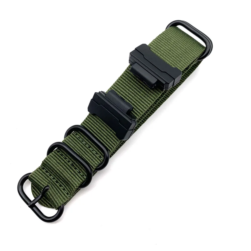 Конвертация нейлоновых часов для G Shock черная застежка с застежкой на |Ремешки