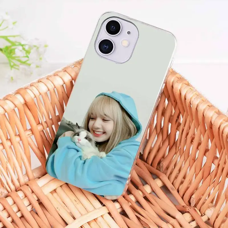 

Kpop Blackpinks JISOO JENNIE ROSE LISA Phone Case coque fundas for iphone 12 11 PRO MAX X XS XR 5S 6S 7 8 PLUS SE 2020