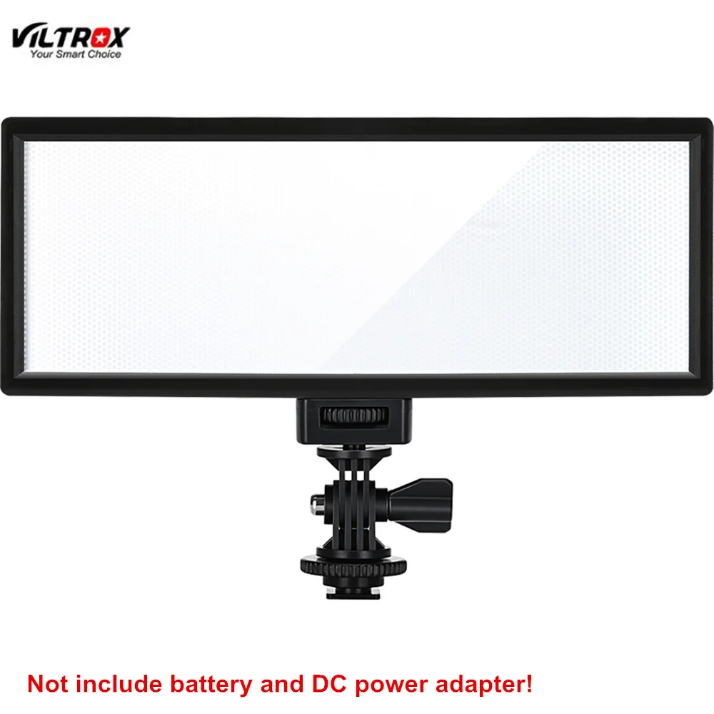 

Viltrox L132T LED Video Light Ultra Thin LCD Display Bi-Color & Dimmable DSLR Studio Light Lamp Panel for Camera DV Camcorder