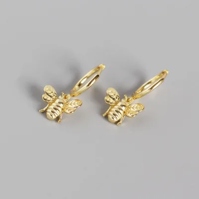 gold Женские серьги, 925 пробы, серебряные серьги в виде змеи, модные, гламурные, для свадьбы, помолвки, для девушки, ювелирные изделия в виде животных, подарки - Окраска металла: gold