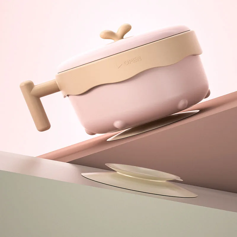 Детские противоскользящие подставки на присоске для кормления детей