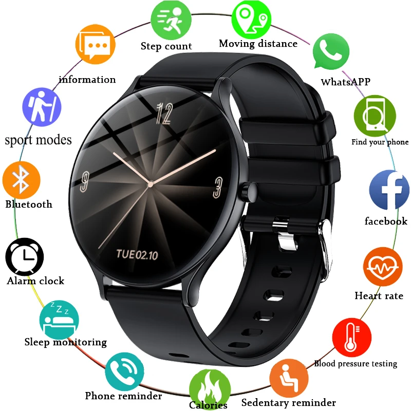 Новинка мужские и женские умные часы мониторинг пульса артериального давления