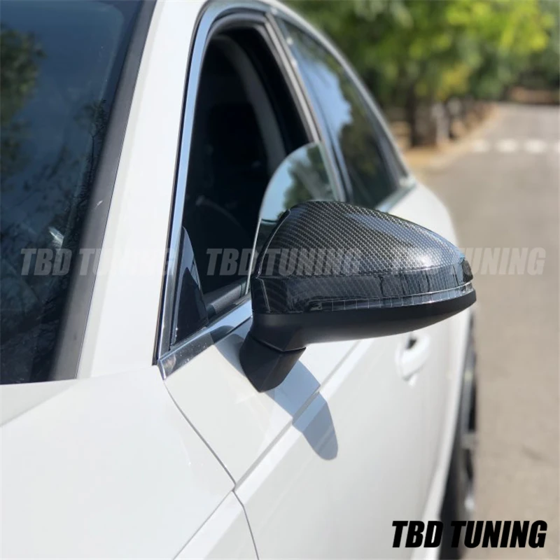 A4 A5 B9 углеродное волокно зеркальная Крышка для Audi A4 A5 B9 крышка зеркала заднего вида для Audi A4 A5 B9