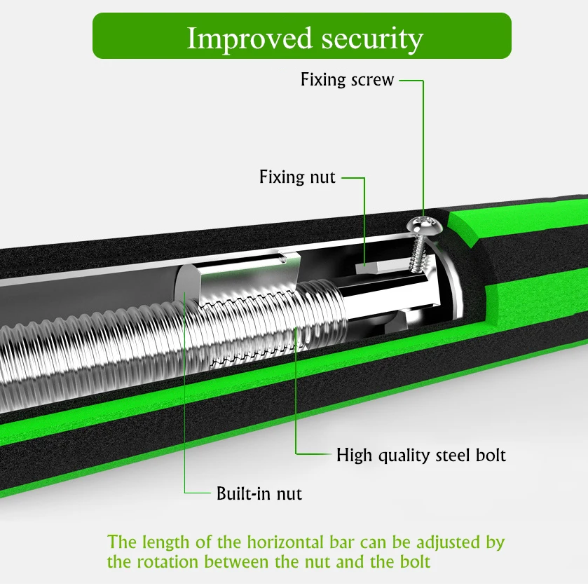 Дверная горизонтальная планка домашняя Внутренняя дверь настенное устройство
