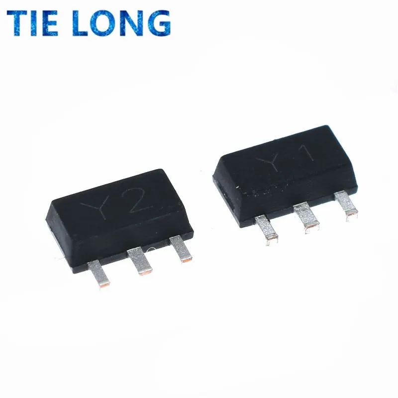 Новый и оригинальный чипсет IC 50 шт. ss8050 y1 sot89 SS8050 SS8550 Y2 SOT-89 | Электронные компоненты