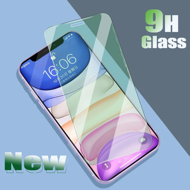 Защитное стекло закаленное для iPhone 11 Pro/X/XR/XS MAX/SE/6/6s/2020 Plus|Защитные стёкла и плёнки