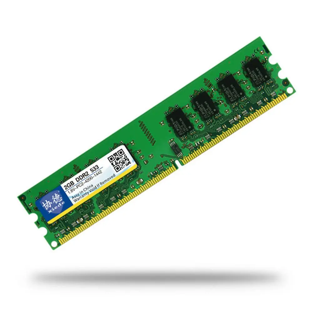 Модуль памяти xiede DDR2 533 1G/2G для настольных ПК PC2 4200 совместимый с процессором Intel и