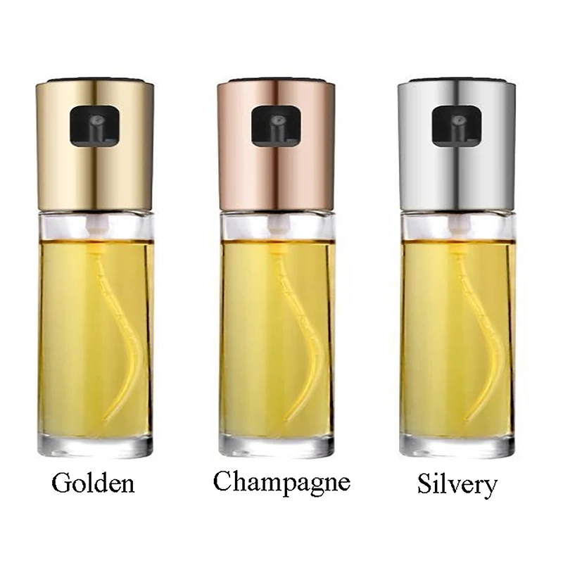 Кухонный стеклянный распылитель оливкового масла пустая бутылка для уксуса