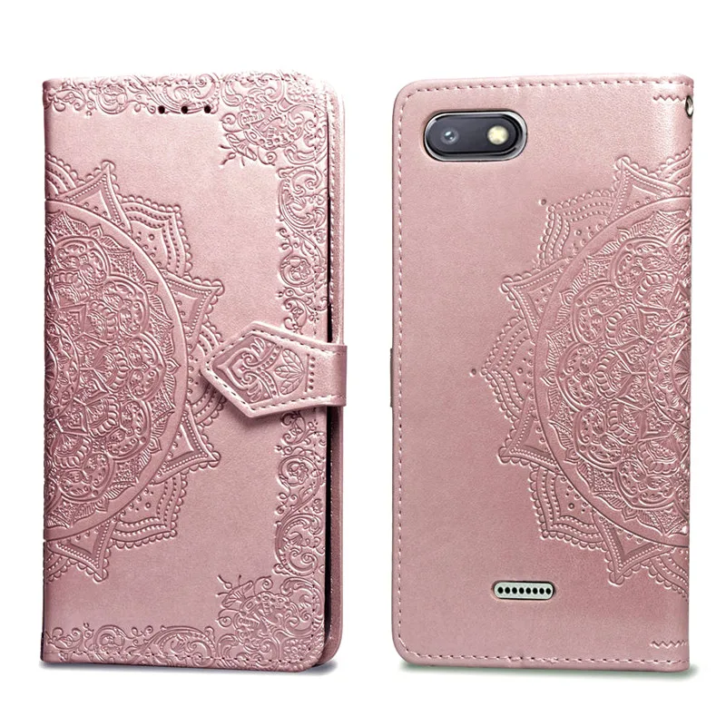 Кожаный чехол с мандалой для Xiao mi Red mi 7A 6 6A 5 Plus 4A Note 5A 4 4X5 6 7 Pro 3S Go mi 9 SE 9T A1 A2 8 Lite Red mi 7A откидная крышка