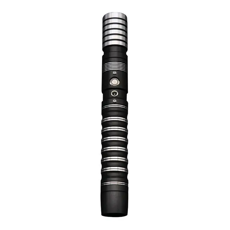 

Lock Up Metal Handle 11changing Color Lightsaber 100cm Rgb Lightsaber 12w Super Bright Light Heavy Dueling Sound Foc