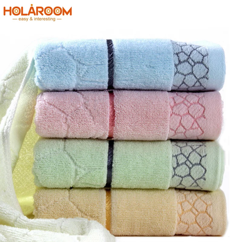 Полотенце для лица Holaroom 1 шт. 100% дюймов размеры 34*75 см доступно 6 цветов мягкое