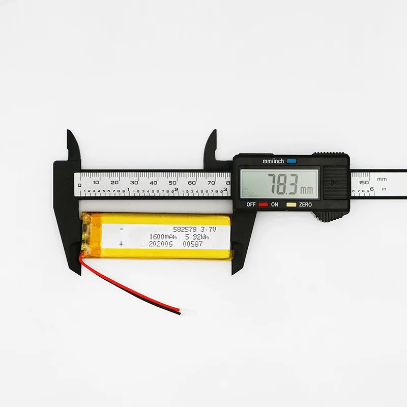 

3.7v 582578 1600mah Polymer Lithium Battery