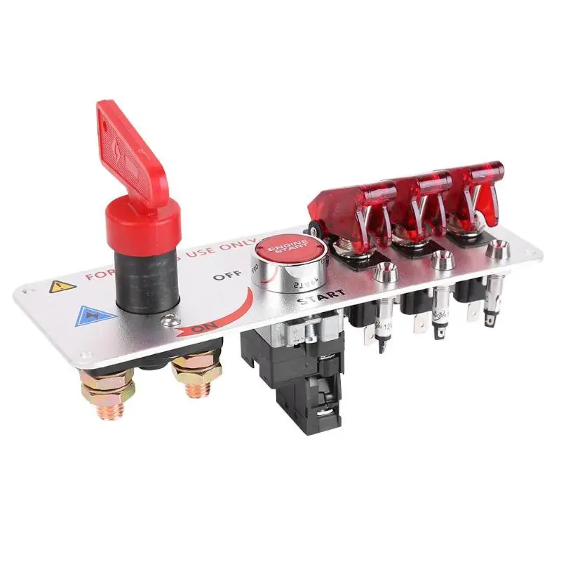 Горячая Распродажа панель переключателя портативный деликатный дизайн 12 В