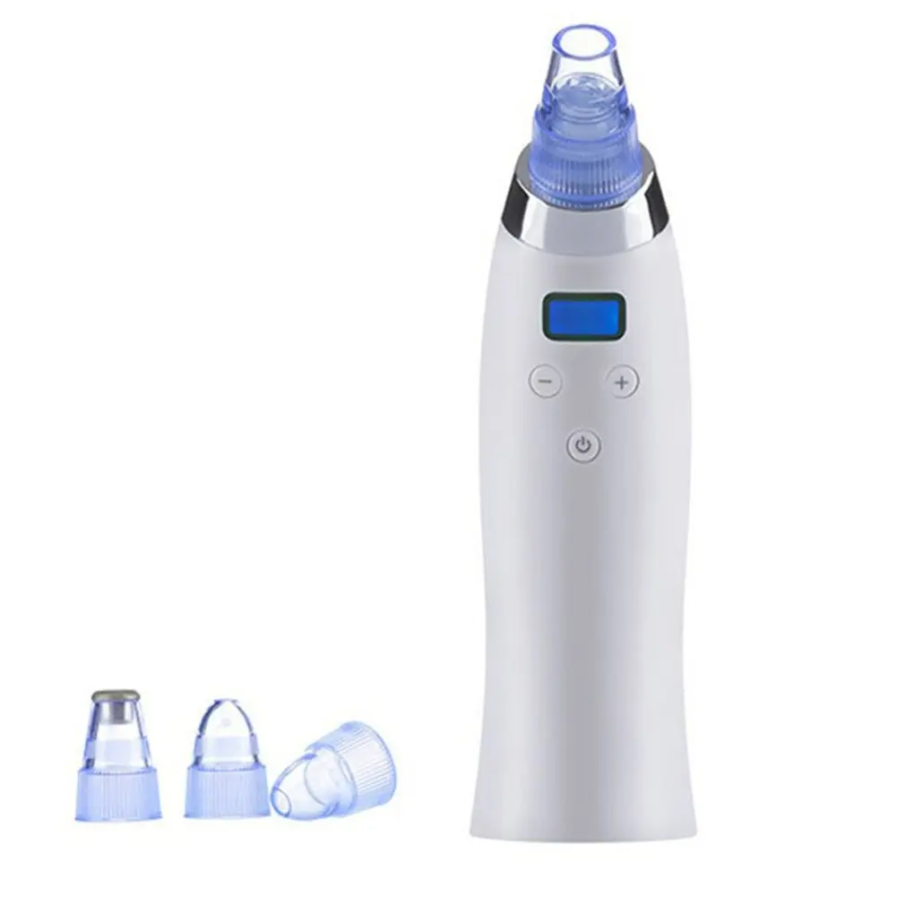 

Blackhead Pore Vacuum Cleaner Remover Facial Pore Cleaner Electric USB Rechargeable Pimple Blackhead Remover Kit Suction