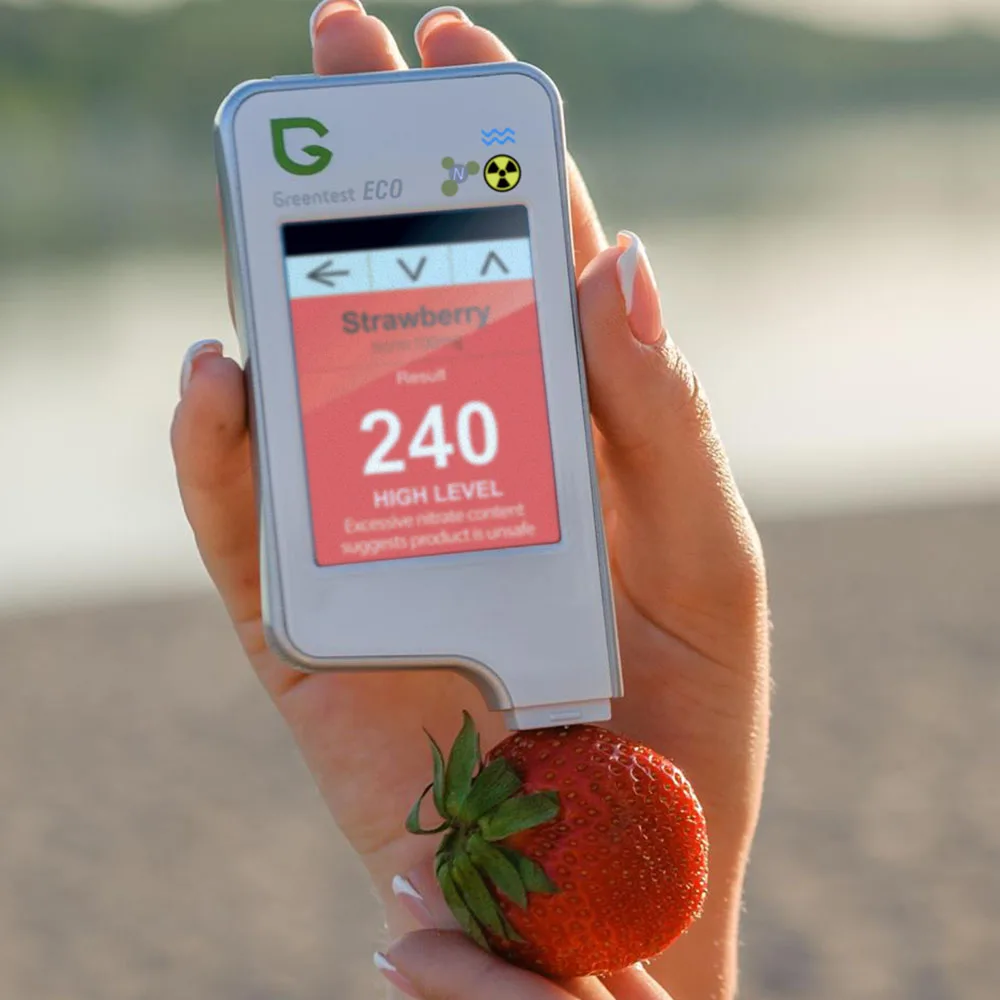 Greentest ECO-5F 3-в-1 излучения жесткостиь воды нитратный тестер Тесты пищевые нитраты в Еда фрукты овощи мясо рыбы