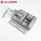ALLSOME BG-6258, алюминиевый сверлильный станок, плоские плоскогубцы, миниатюрный сверлильный патрон, Многофункциональный ручной зажим