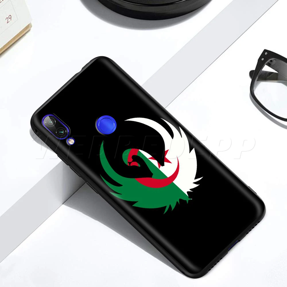 Чехол с национальным флагом Алжира для Xiaomi Redmi Note 8 MI 3 6 9 A1 A2 A3 8A 6X 9T CC9 Lite SE Pro Max F1 10 |