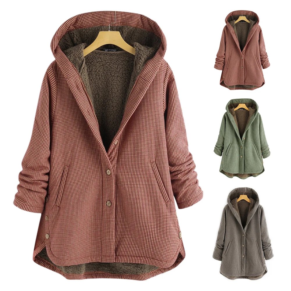 Модная Осенняя красивая куртка с капюшоном парка женское повседневное пальто в