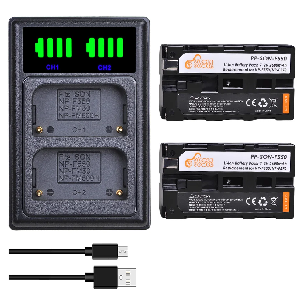 2 шт. 2600 мА · ч|Цифровые аккумуляторы| |