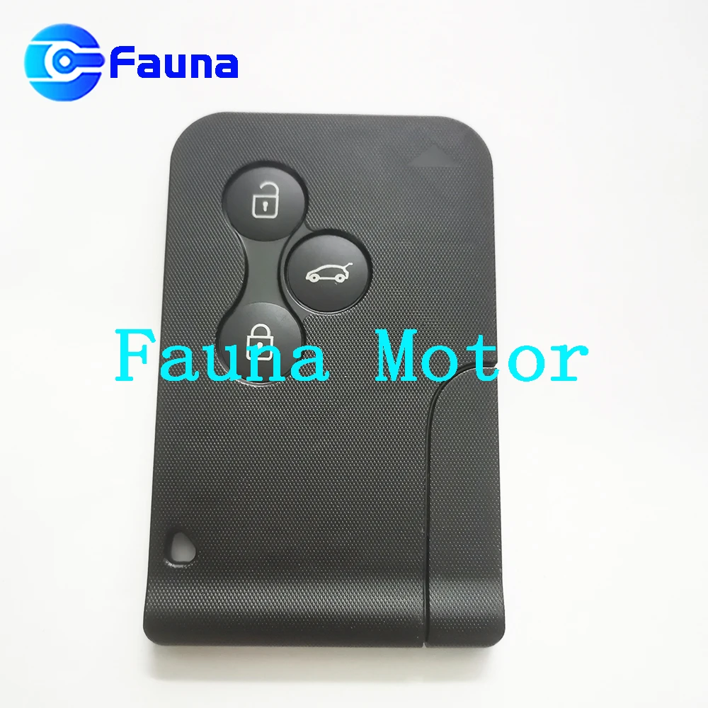 3 кнопки 434 МГц дистанционный Управление карты для Renault Megane 2 с PCF7947 ID46