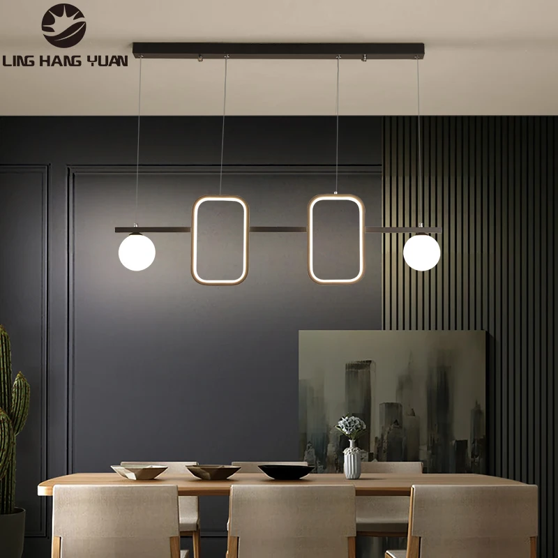 

Домашний светодиодный подвесной светильник для помещений, 110 В, 220 В, современный потолочный подвесной светильник для гостиной, столовой, сп...