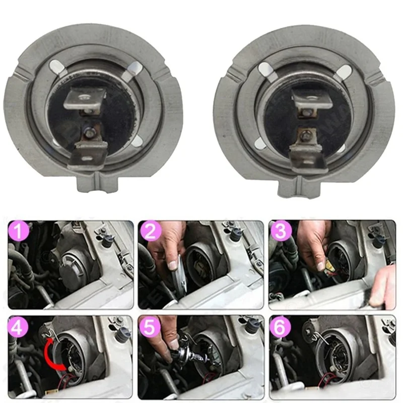 Автомобильная лампа H1 H7 H11 55W 100W супер галогенные белые фары кварцевая стеклянная