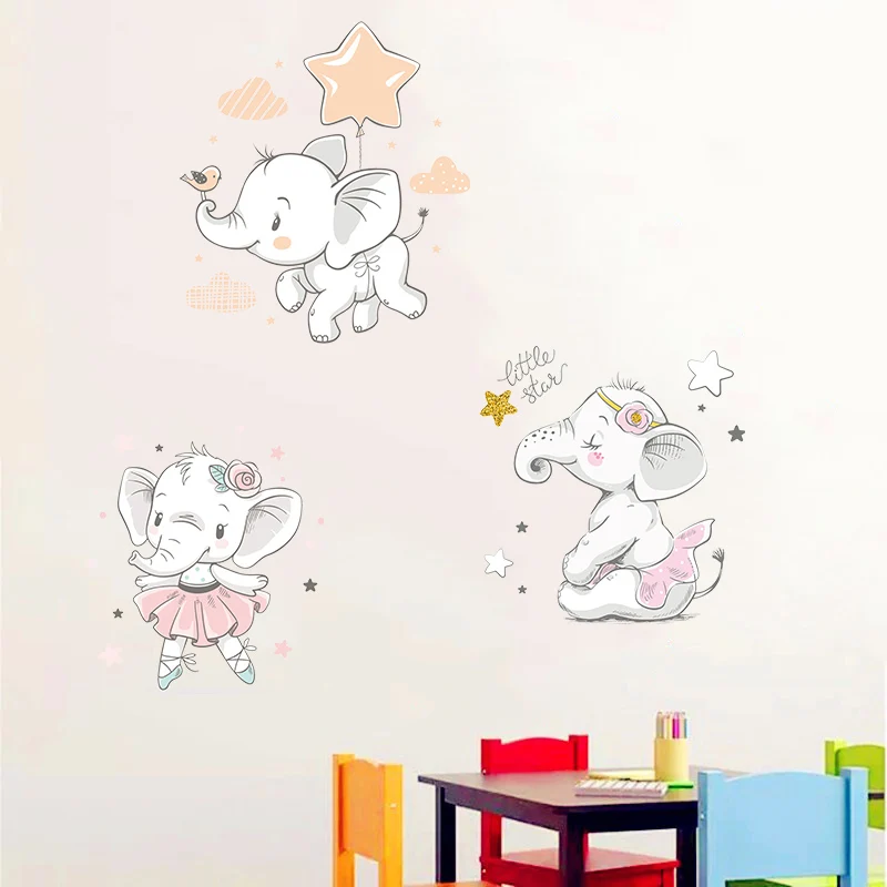 Новый дизайн цветные детские наклейки на стену для мальчиков и девочек со