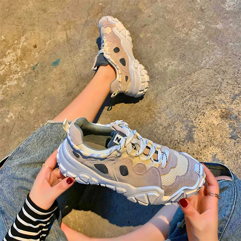 Новая женская Вулканизированная обувь высокого качества; Zapatos De Mujer; удобная спортивная обувь на плоской подошве; chaussures femme; Повседневная Уличная обувь