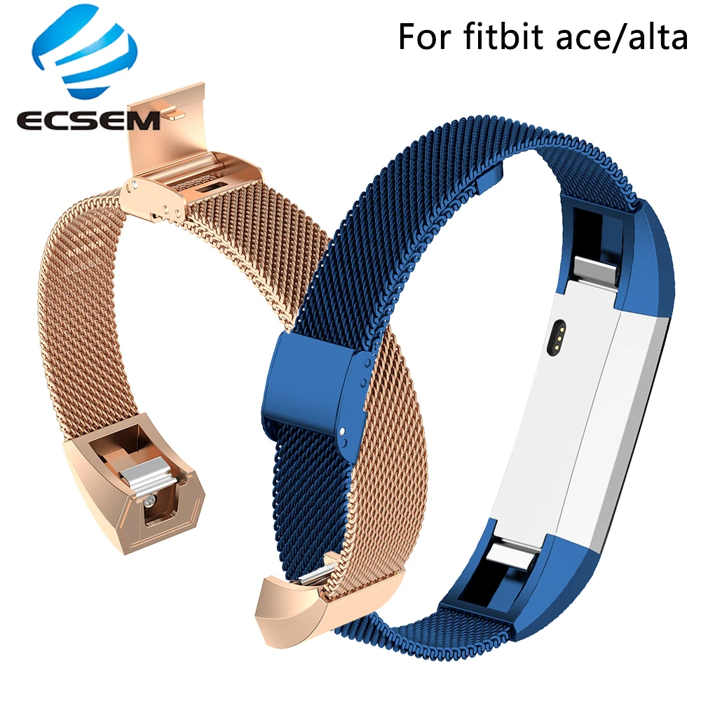 Ремешок на запястье для умных часов Fitbit ace/alta hr сменный ремешок из нержавеющей