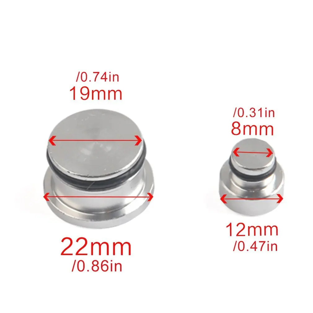 

Aluminum Auto Intake Manifold Swirl Flap Blind Plug Kit Plugs For Opel For Saab For Fiat For Alfa Romeo 1.9 Z19DTH