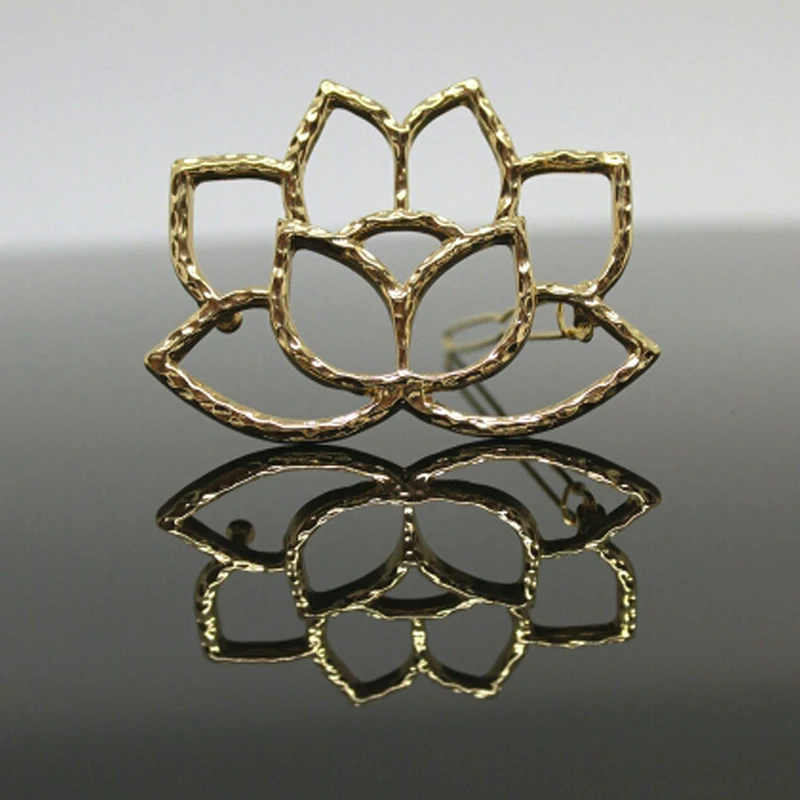 1 шт. женские модные аксессуары для волос в стиле ретро заколки форме лотоса с