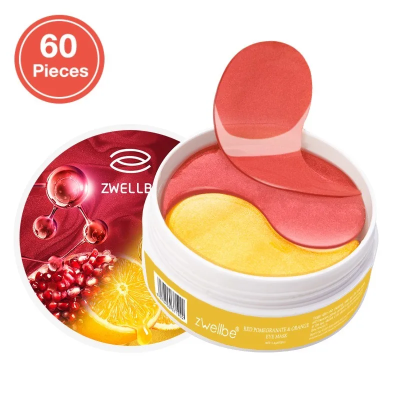Новинка 60 шт. маска для глаз с коллагеном вишни и алоэ гелевая сна против морщин