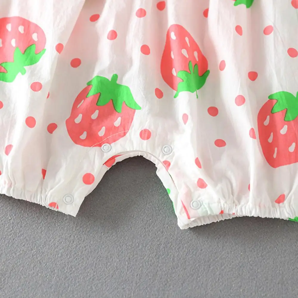 

Summer Baby Girls Cotton T-Shirt + Sling Shorts Outfits Set Infant Clothing Outfit Summer Newborn Clothes