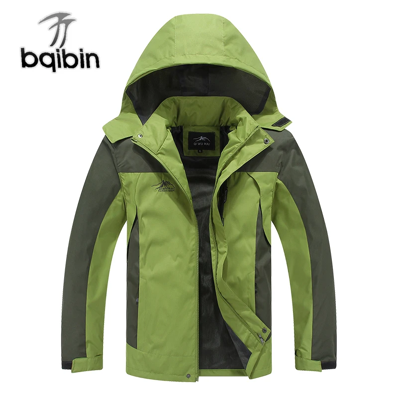 Мужская ветровка водонепроницаемая дышащая с капюшоном на весну и осень|Мужские