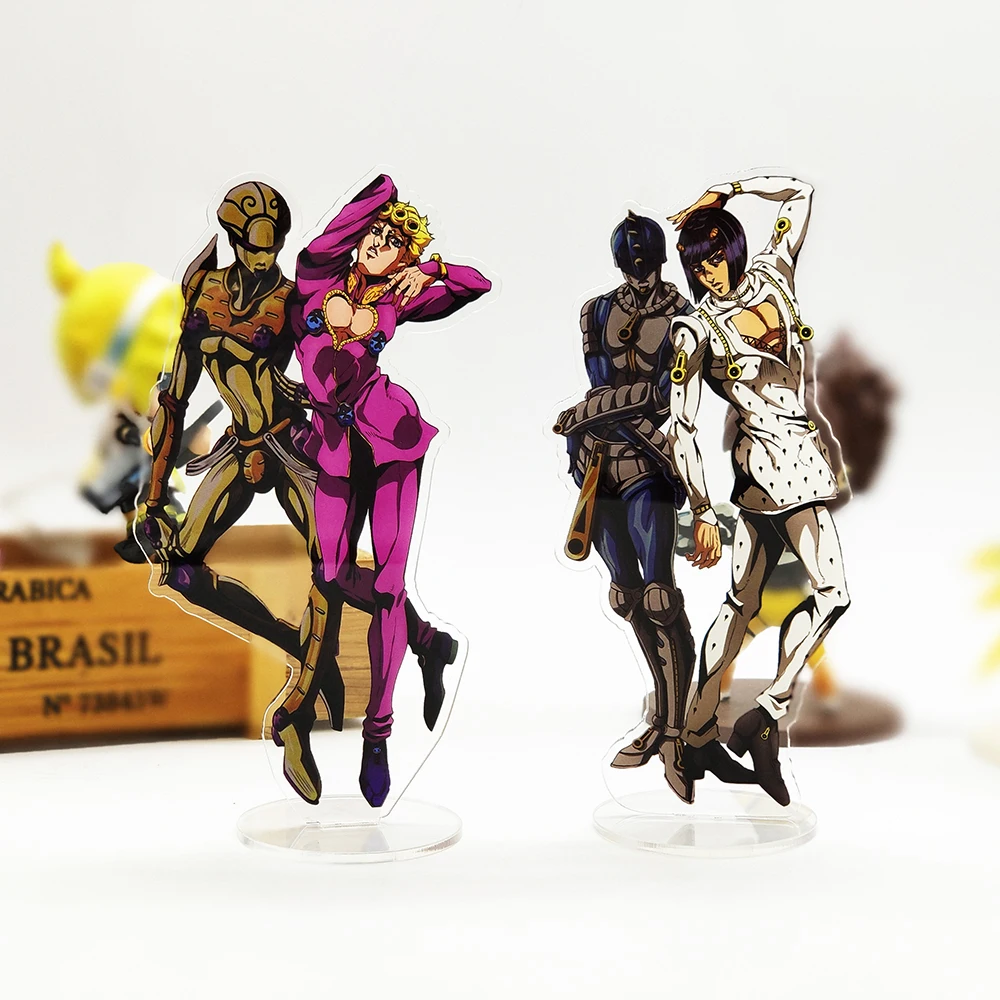 

JOJO JOJO's Bizarre Adventure Golden Wind Giorno Giova Bruno Bucciarati acrylic standee figurines desk decoration cake topper