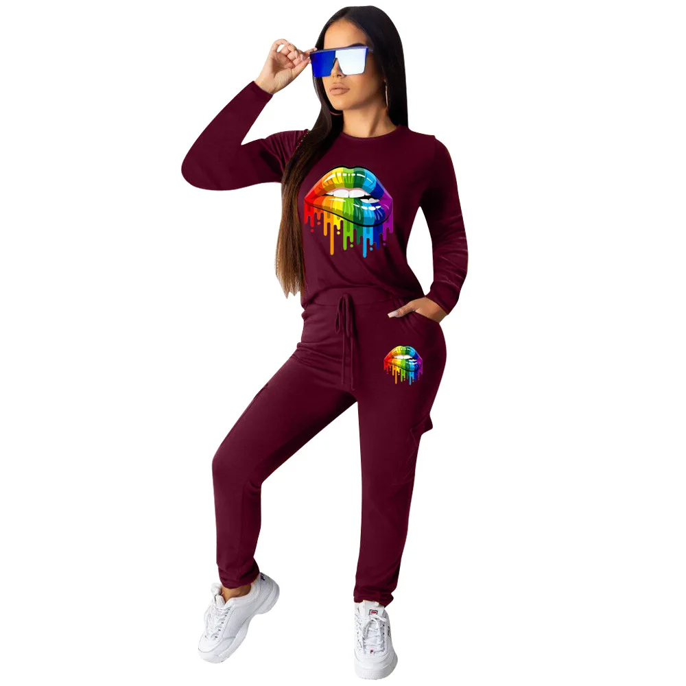 Новинка осень зима 2019 европейские и американские модные повседневные брюки из