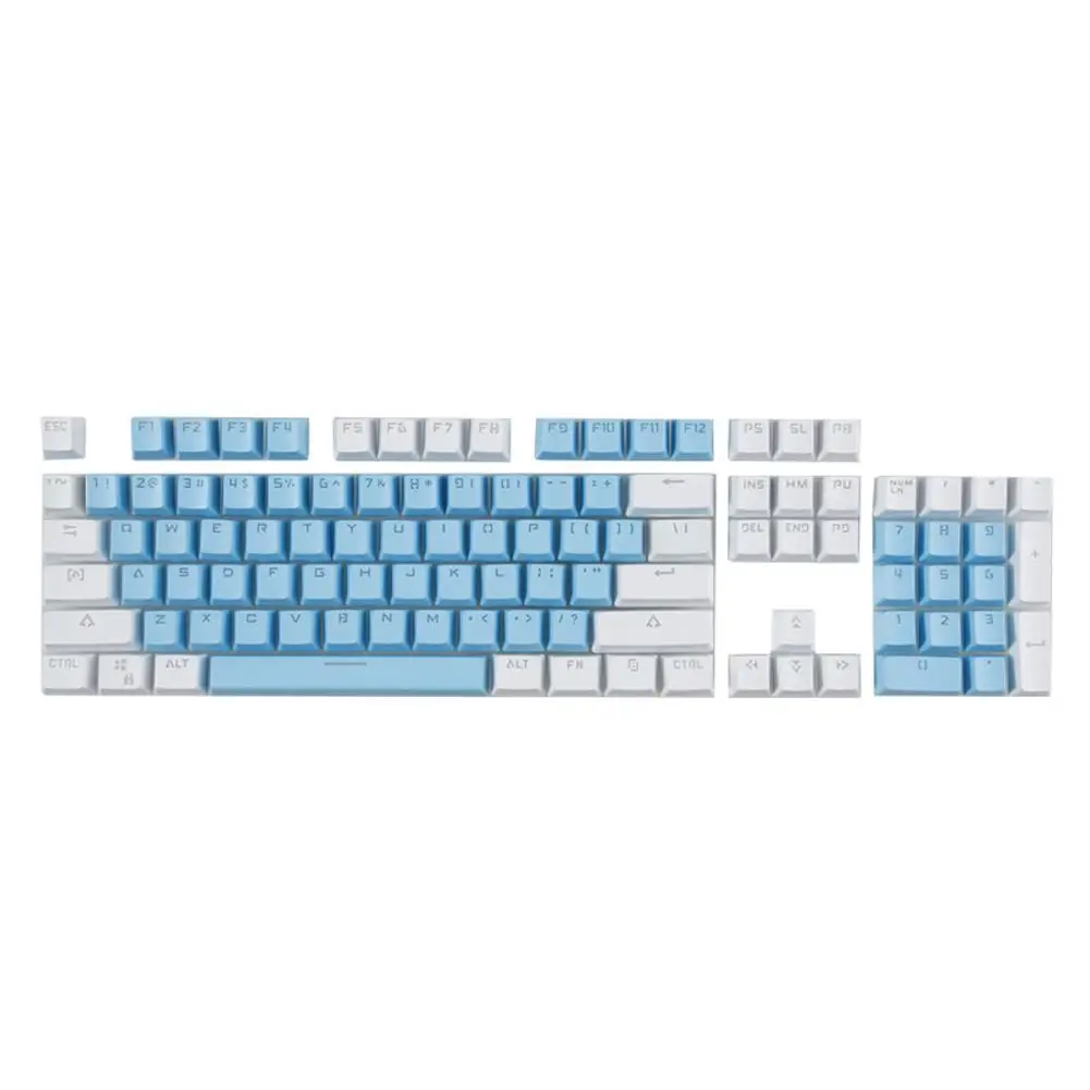 

104 Keys ABS Keycaps Double Injection-Color Universal OEM Profile Keycap for CHERRY MX Mechanical Keyboard