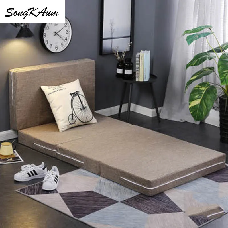 SongKAum шлифовальные матрасы с принтом сохраняющие тепло складные татами одиночный