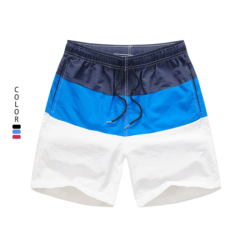 Men's Shorts European and American Beach Pants Men's Quick-drying Loose Shorts Summer Thin Casual Pants Surf Pants Men Clothing