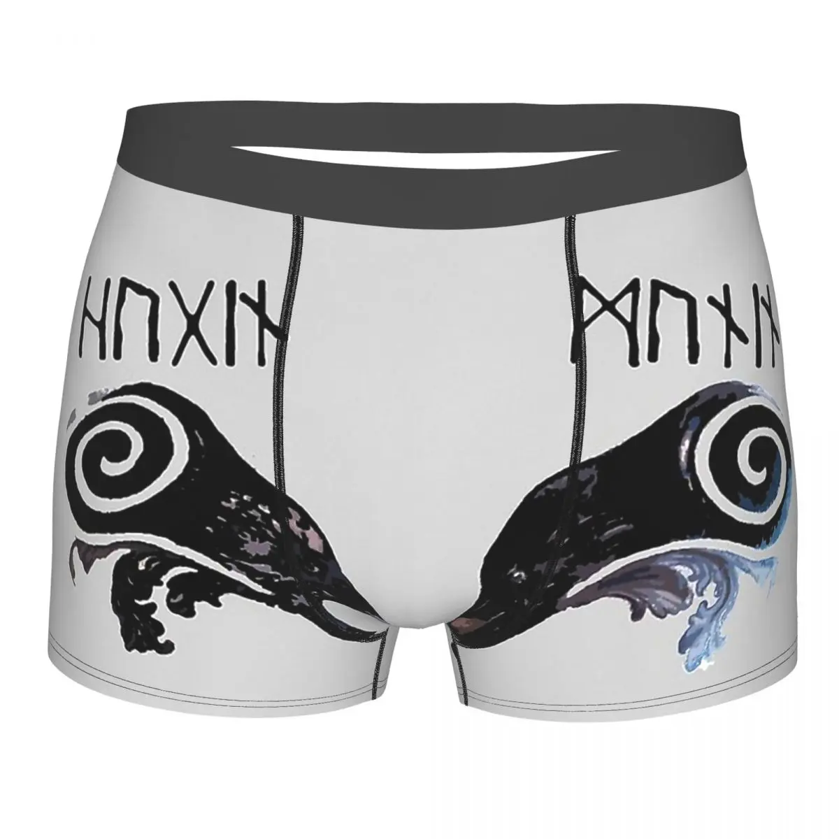 

Трусы Vikings Hugin & Munin мужские, трусы, пикантное нижнее белье с принтом для пар, комплект Calecon