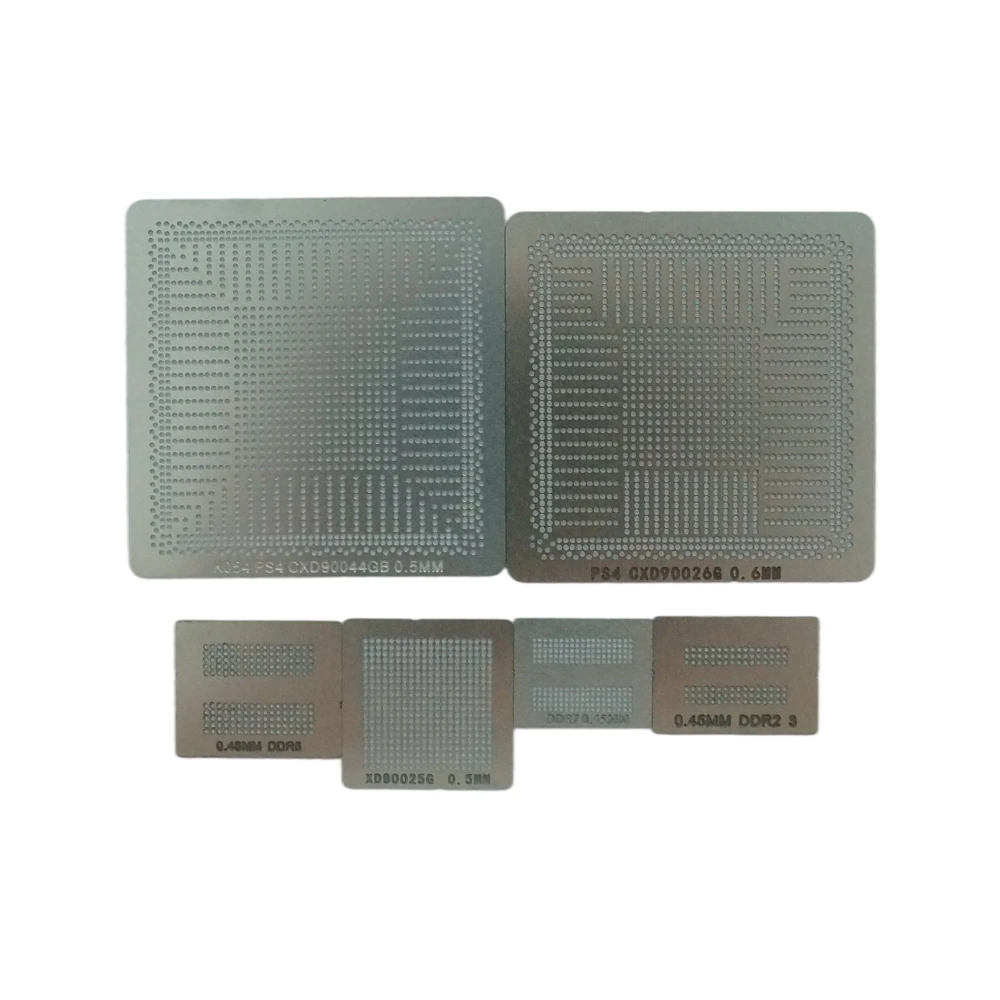 Трафареты BGA IC Reballing с прямым нагревом для PS4 сталь шариком припоя модель CXD90025G
