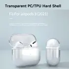 Прозрачный ТПУ Жесткий Чехол для Airpods 3 чехол Bluetooth-Совместимый Чехол Для airpod 3 Аксессуары для наушников Чехол