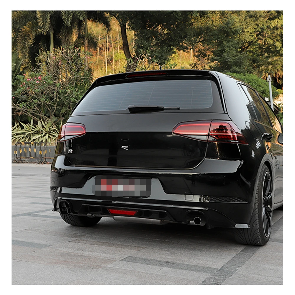 

1set Gloss 3d Adhesive ABS Plastic Car Rear door luggage R Logo Badge Emblem Sticker For VW Golf 8 MK8 GTE GTD GTI R-line 20-21