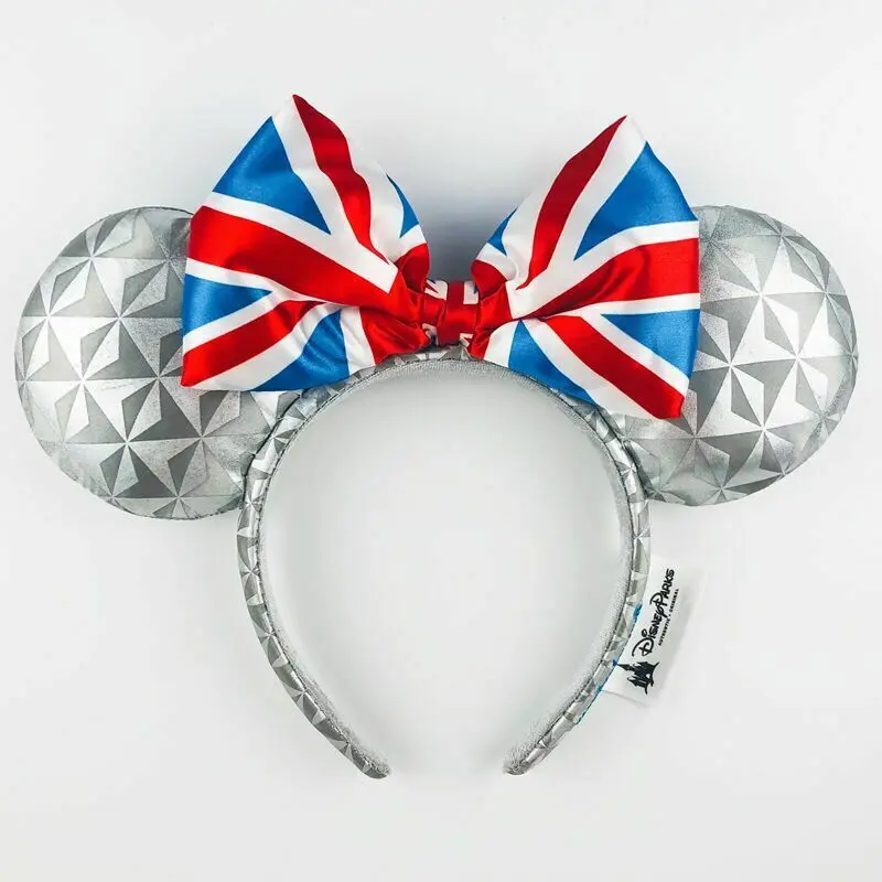 Повязка на голову с изображением мыши и флага Великобритании|Персонажи
