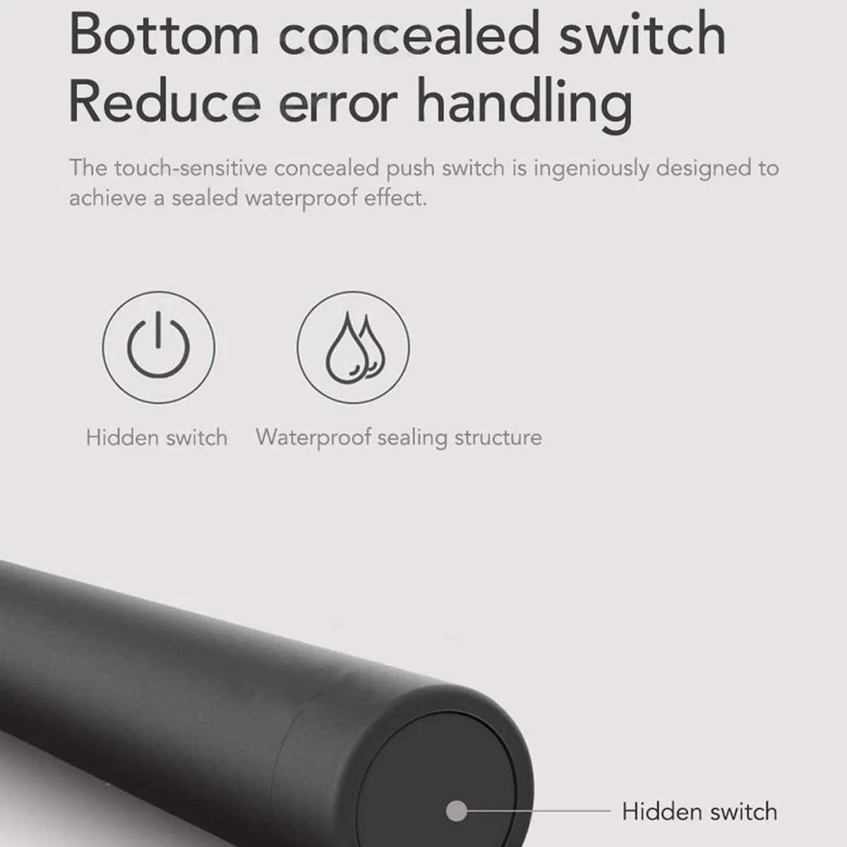 Xiaomi Mijia мини электрический триммер для волос в носу безопасный бритвенный станок для волос в носу Водонепроницаемый уход за лицом чистка лица инструменты для макияжа