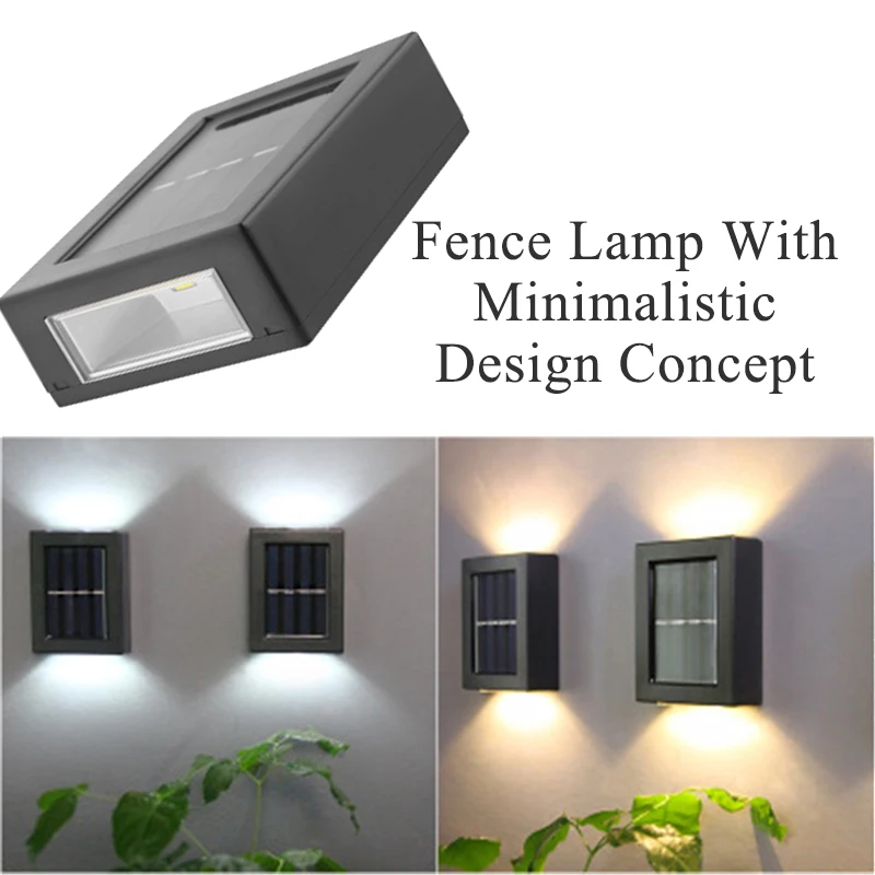 

Уличные лампы на солнечной батарее, IP65, водонепроницасветильник настенные светильники, декоративные лампы для сада, походов и кемпинга, 2 шт...