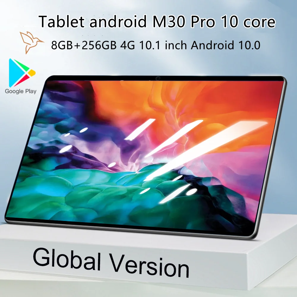 

Планшет M30 Pro на android, 10 дюймов, 8 + 256 ГБ, 10 ядер, Android 10,0