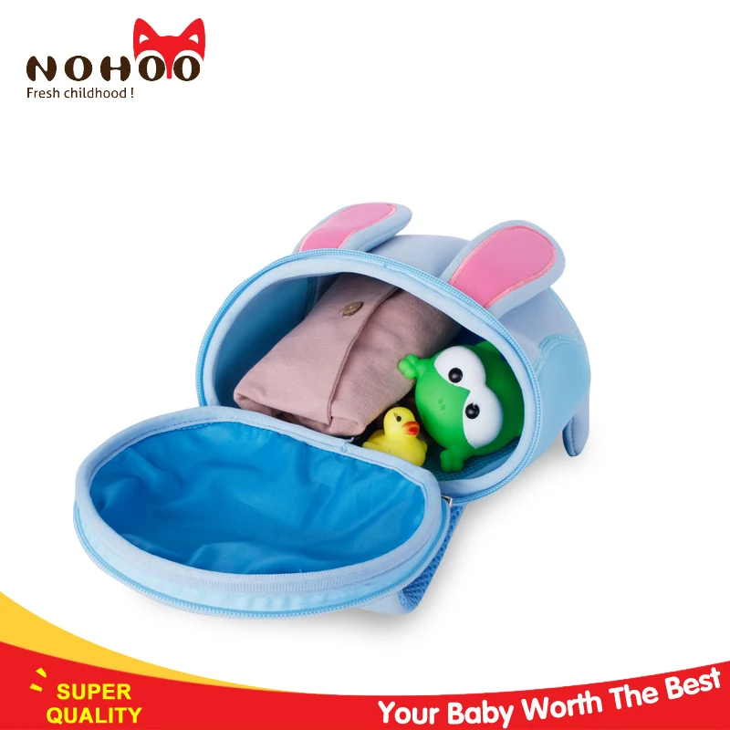 NOHOO 3D Cartoon School bags for girls boys backpack waterproof cute bag for kids unisex children bag kindergarten mini backpack