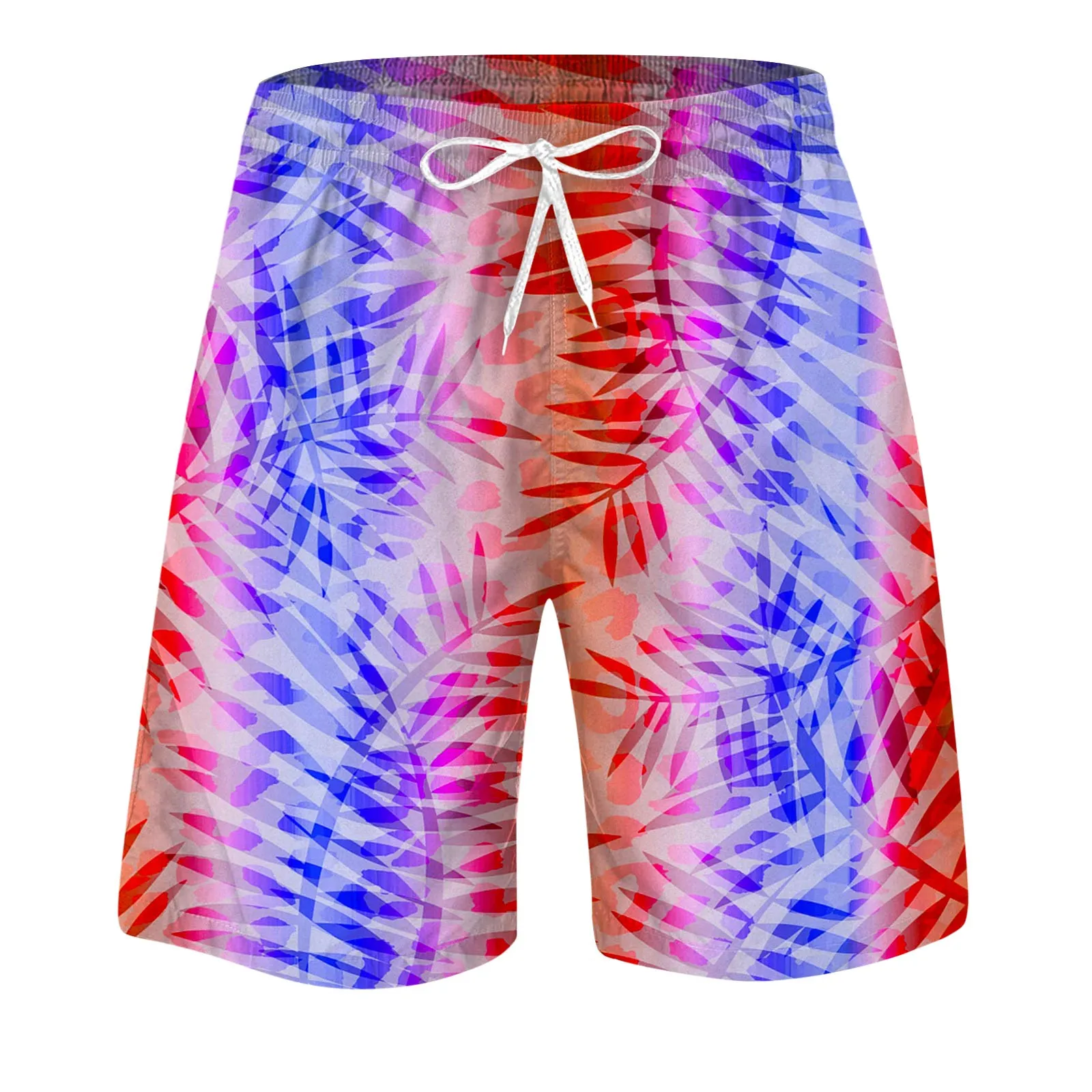 

2021 New Mens Swim Shorts Quick Dry Summer Beach Board Swimwear Fashion Volley Shorts with Mesh Lining Swimming Trunks Shorts